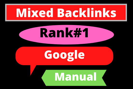I will do100 Mixed Backlinks High Authority Permanent...