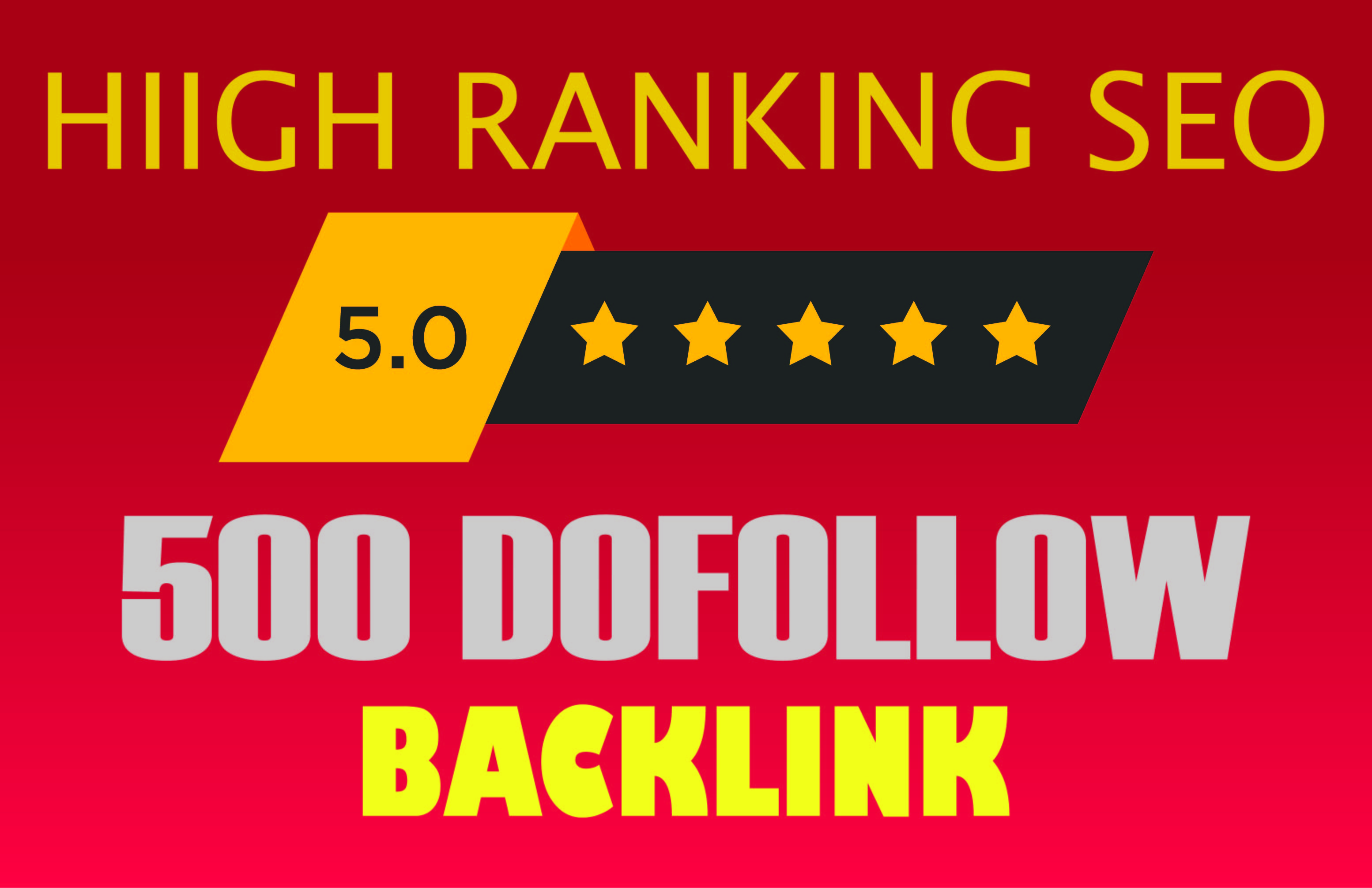 I will do 500 dofollow blog comment with high backlin...