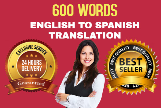 I will translate english to spanish 1000 words for 2