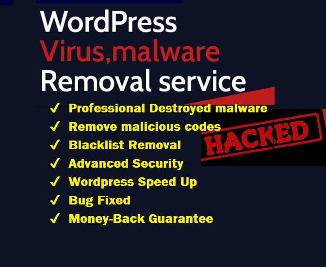 I will recover hacked site, wordpress malware remove...