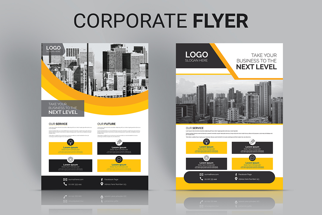 I will create a modern, attractive corporate busines...