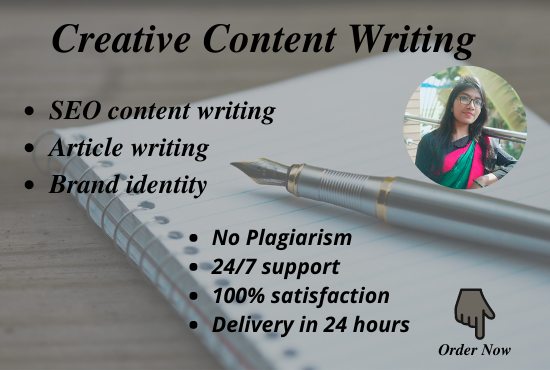 I will be your 1200 words expert SEO friendly creativ...