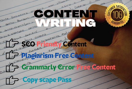 I will write 1500 words of high quality SEO articles,...