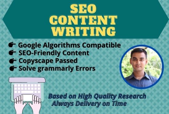 I will write 1500 words SEO friendly content for webs...