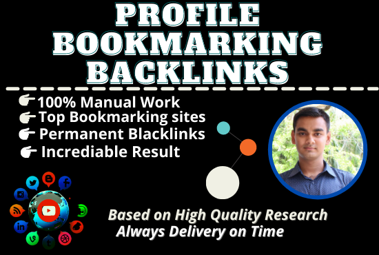 I will do up to 100 high DA Profile backlinks for web...