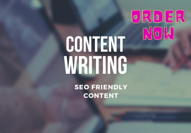 I will write 1500 well researched SEO website content...