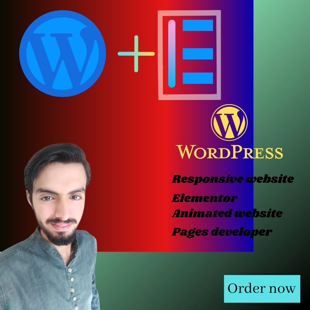 I will design wordpress responsive website, design, ...