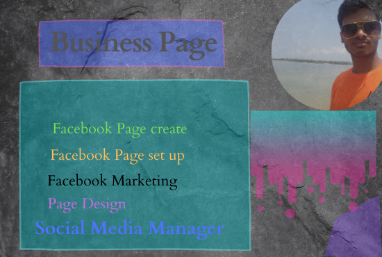 I will make and set up a business page professionally...