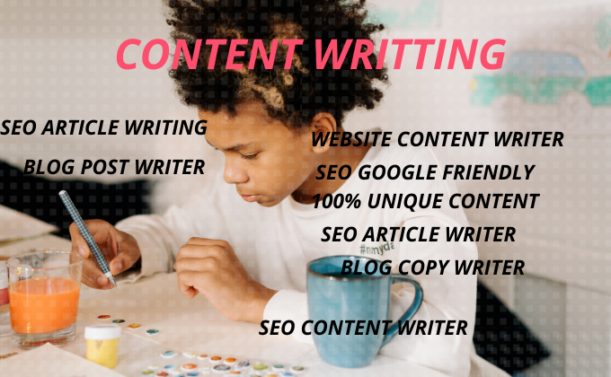 I will do fast SEO article writing, content writing,...