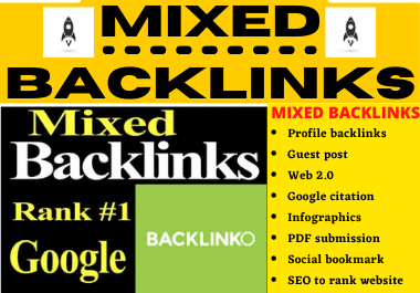 80 Mixed Backlinks Create Manually High DA White Hat ...