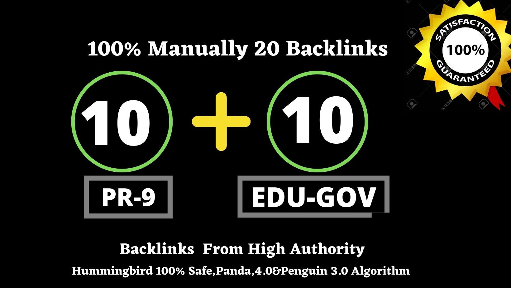 Exlusively-Do 10 Pr9+10 Edu. Gov Safe SEO High Qualit...