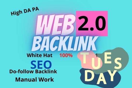 I will Create 20 Web2.0 High DA Do-follow Backlinks u...