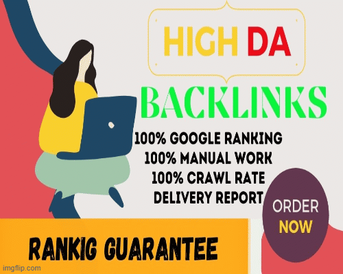 Build 120 high domain authority seo dofollow backlink...