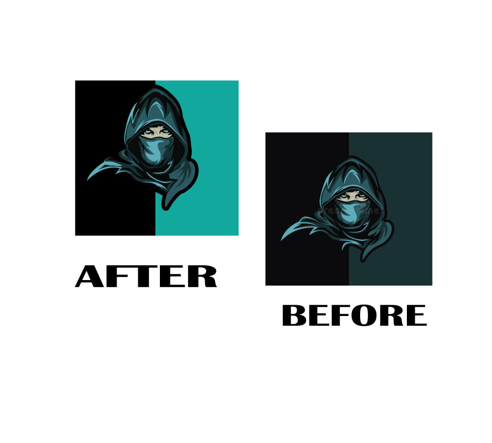 I will convert raster to vector, vectorize logo, do...