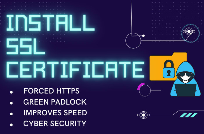 I will install SSL certificate, https, fix SSL, cl...
