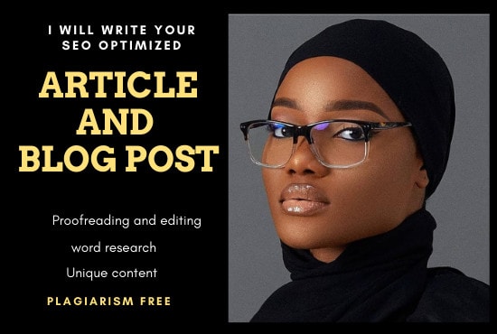 I will write you an high quality article and blog pos...
