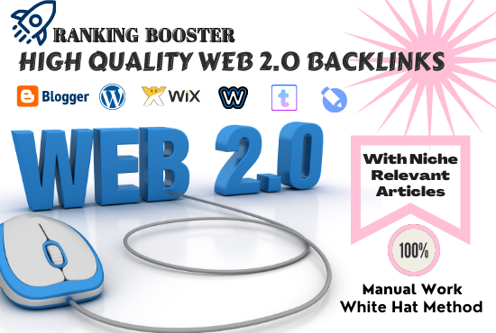 I Will Create 10 High Quality WEB 2.0 Backlinks With ...
