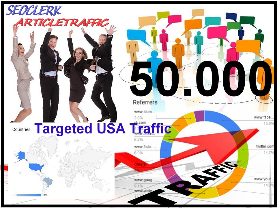 i will drive 50000+ visitors to your website within 3...
