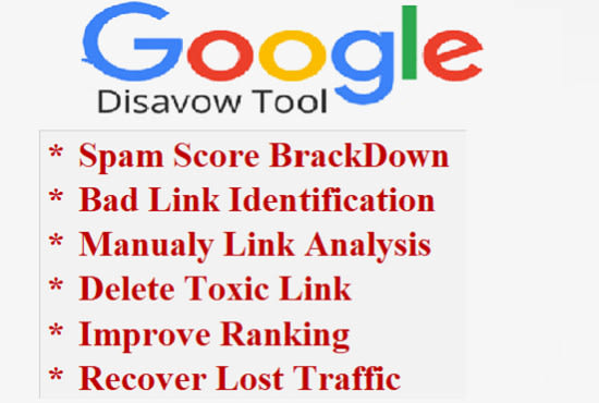 I will disavow delete toxic domain backlink, reduce ...