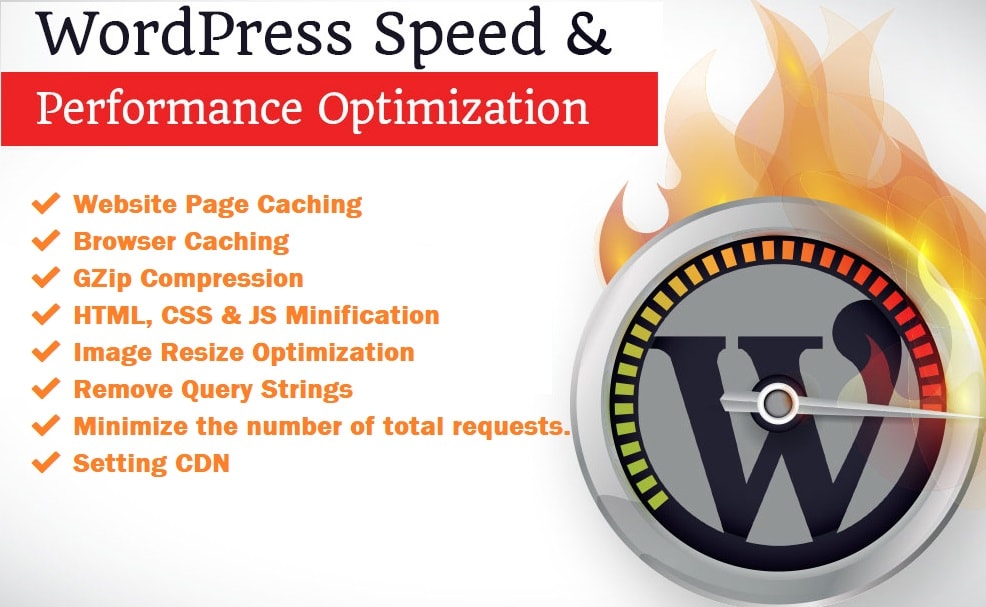 I will increase google page speed wordpress web site ...