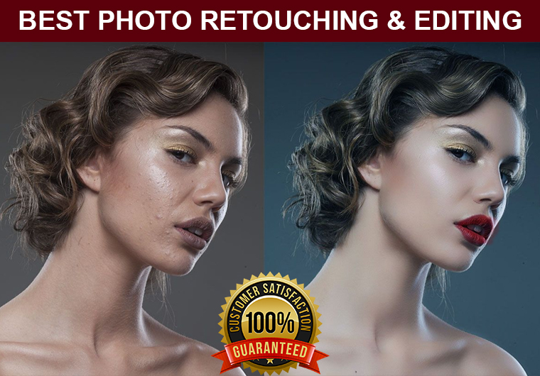 I will do professional portrait photo retouching