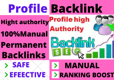 I will Create 25 Profile Backlinks. Social Media For ...