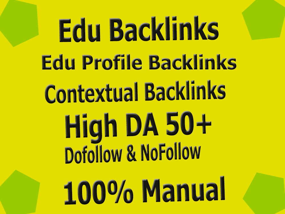 I Will Do White hat SEO Profile Backlinks High DA Bac...