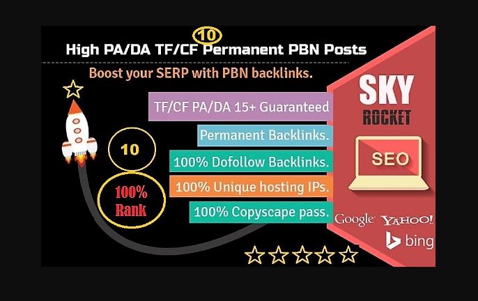Backlinsk Express Manual 10+ PBN Links - DA 20+ and T...