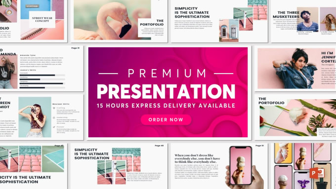 I will modern Powerpoint presentation template design...