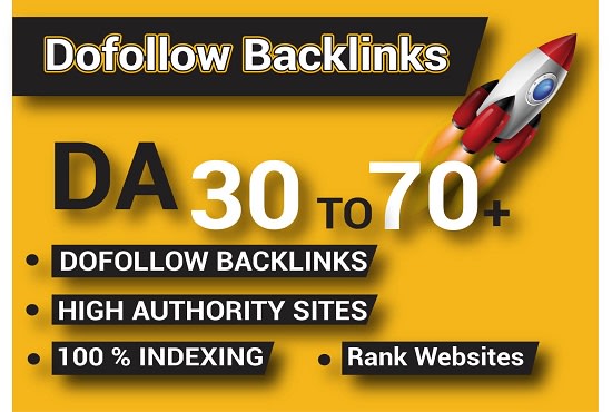 I will build high quality dofollow SEO backlinks for ...