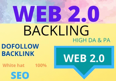 20 Web 2.0 backlinks High Authority permanent context...