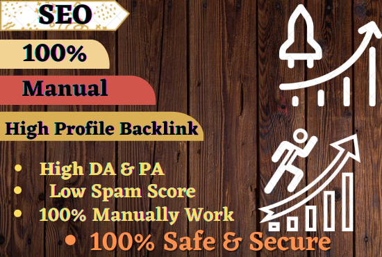 Build 30 High Authority 30 Profile Creation Backlinks...