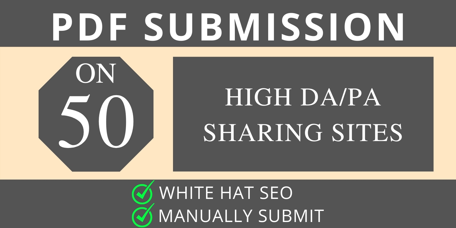 I will do manual PDF submission on top 50 document sh...