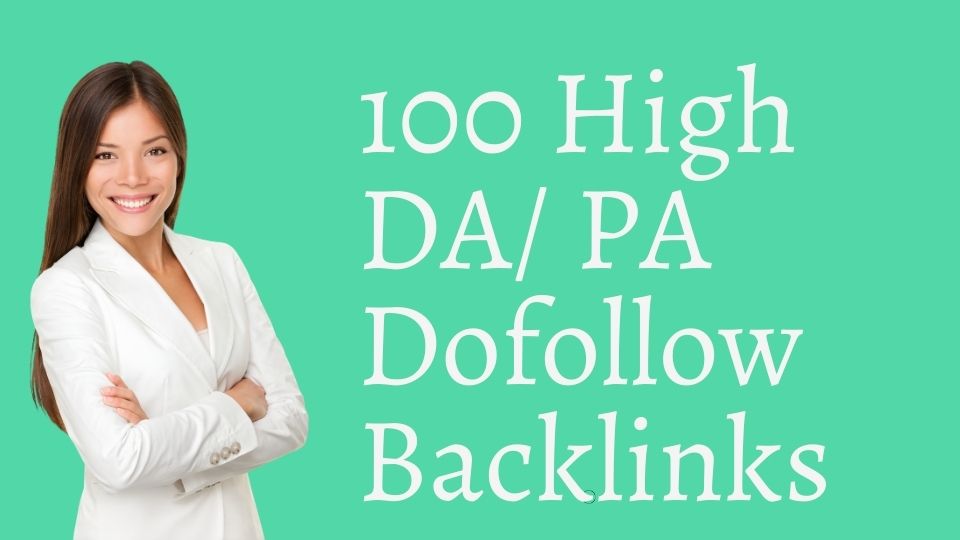 I will do 100 manually high authority backlinks for g...