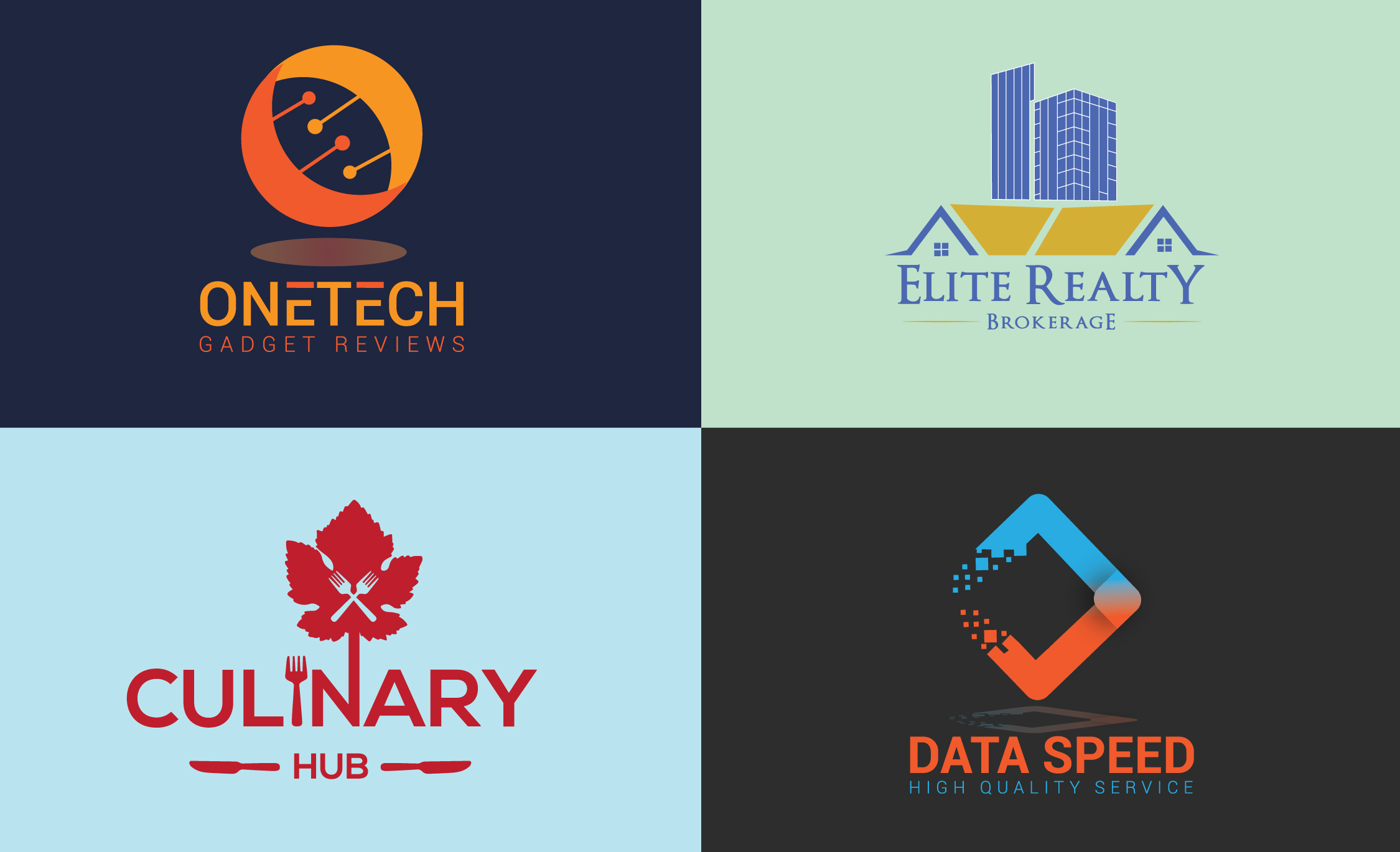 I will create attractive modern minimal logo design