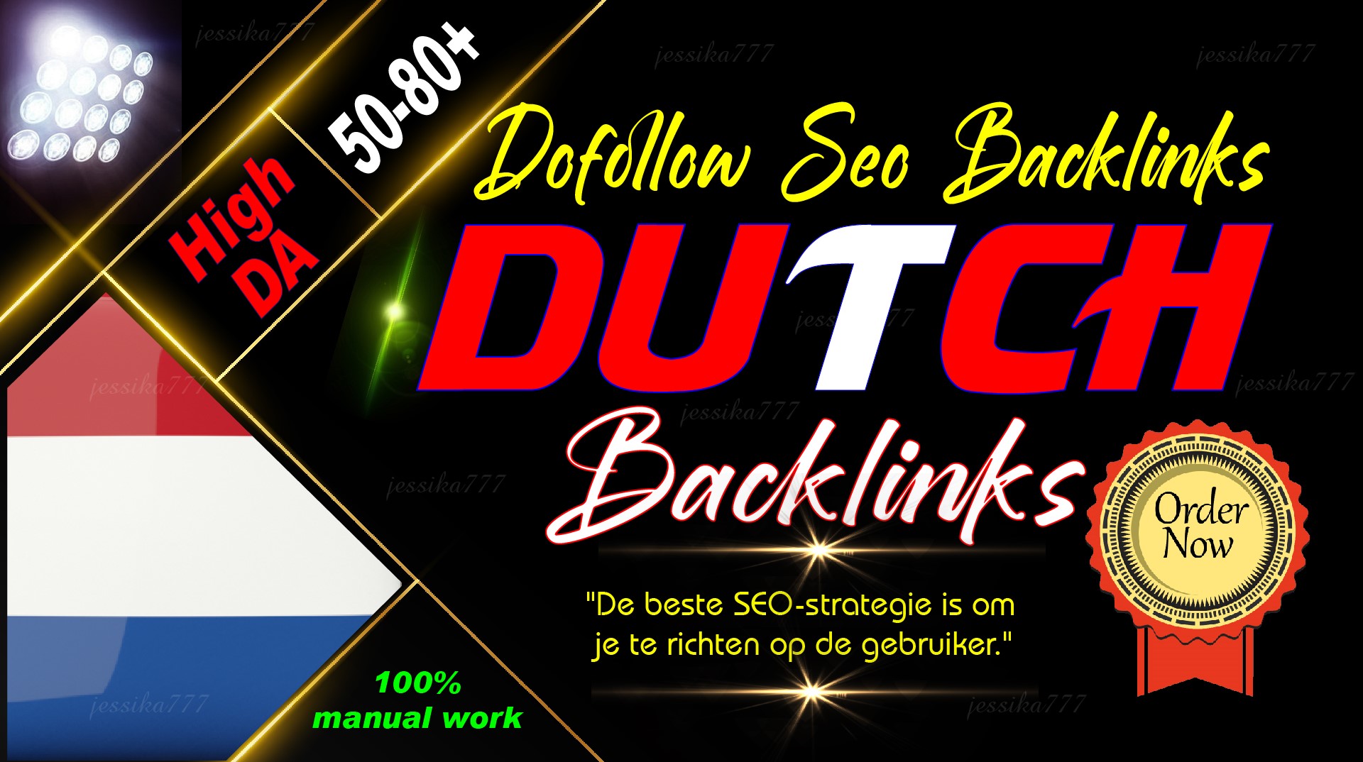 I will Build high Quality Dutch Backlinks for Local S...