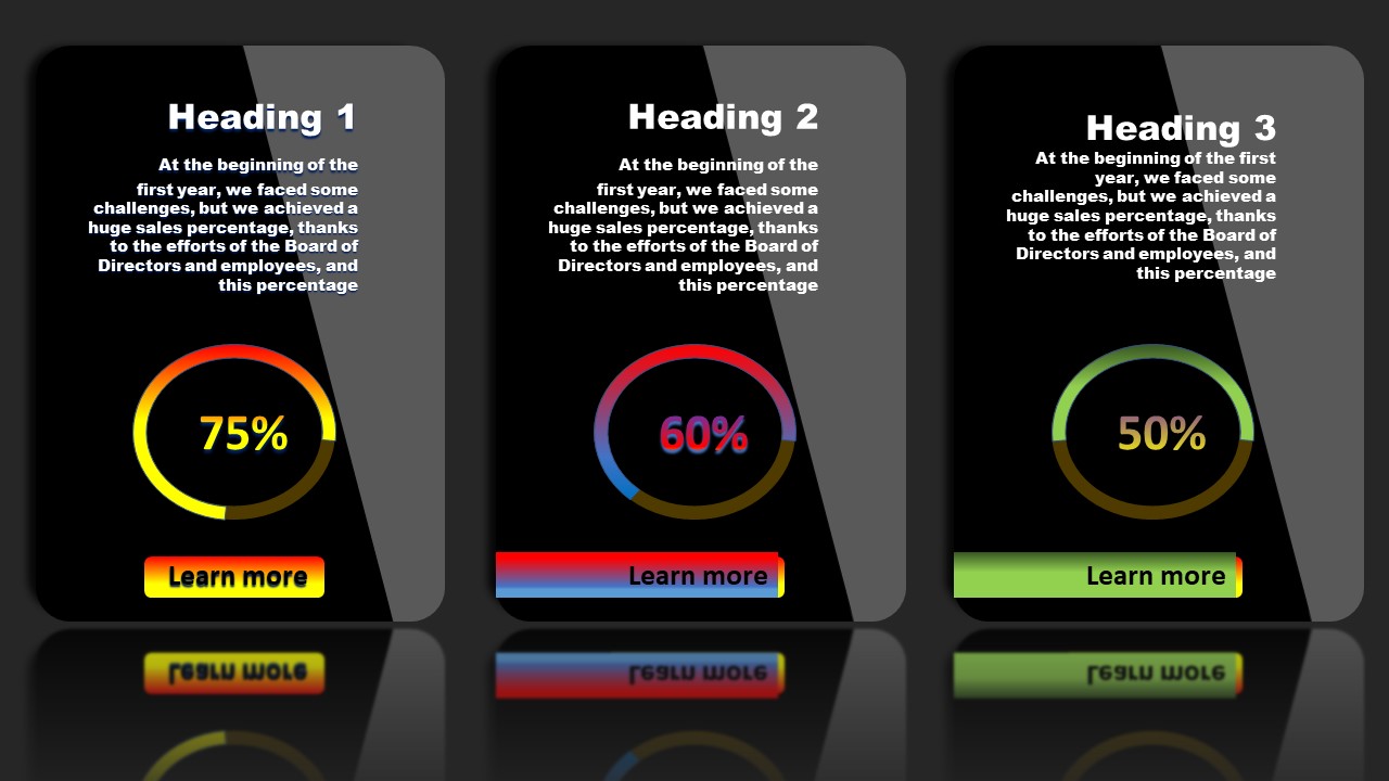 Design a 3D graph with linking a website to a button