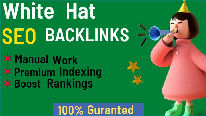 I will rank your website by SEO backlinks, white hat...
