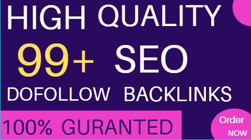 high quality DR 90 to 99 SEO dofollow backlinks to fo...