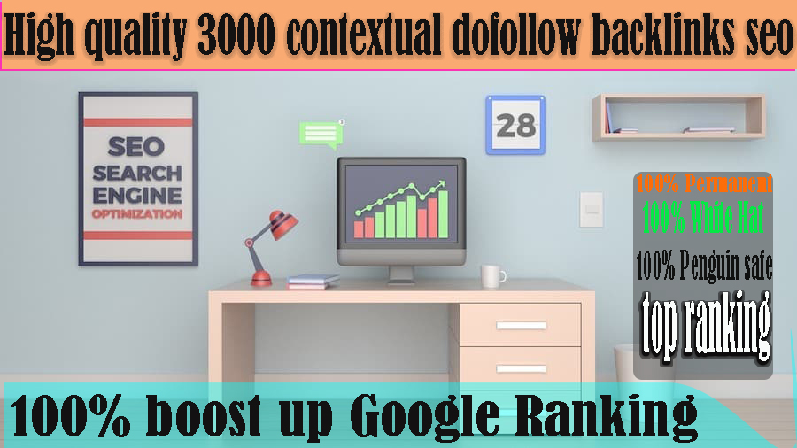 high quality 3000 contextual dofollow backlinks seo t...