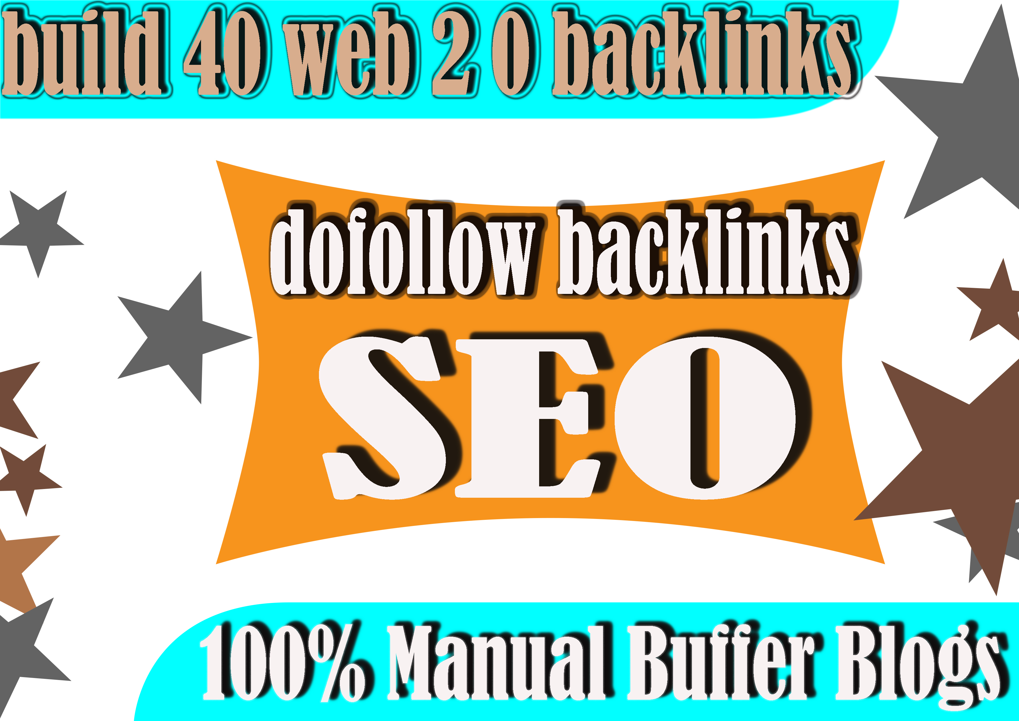 build 40 web 2.0 backlinks high authority for rank yo...