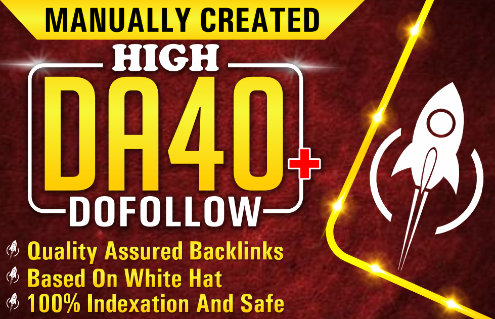 i am providing to high 7 DA 60+ PBN Backlinks special...