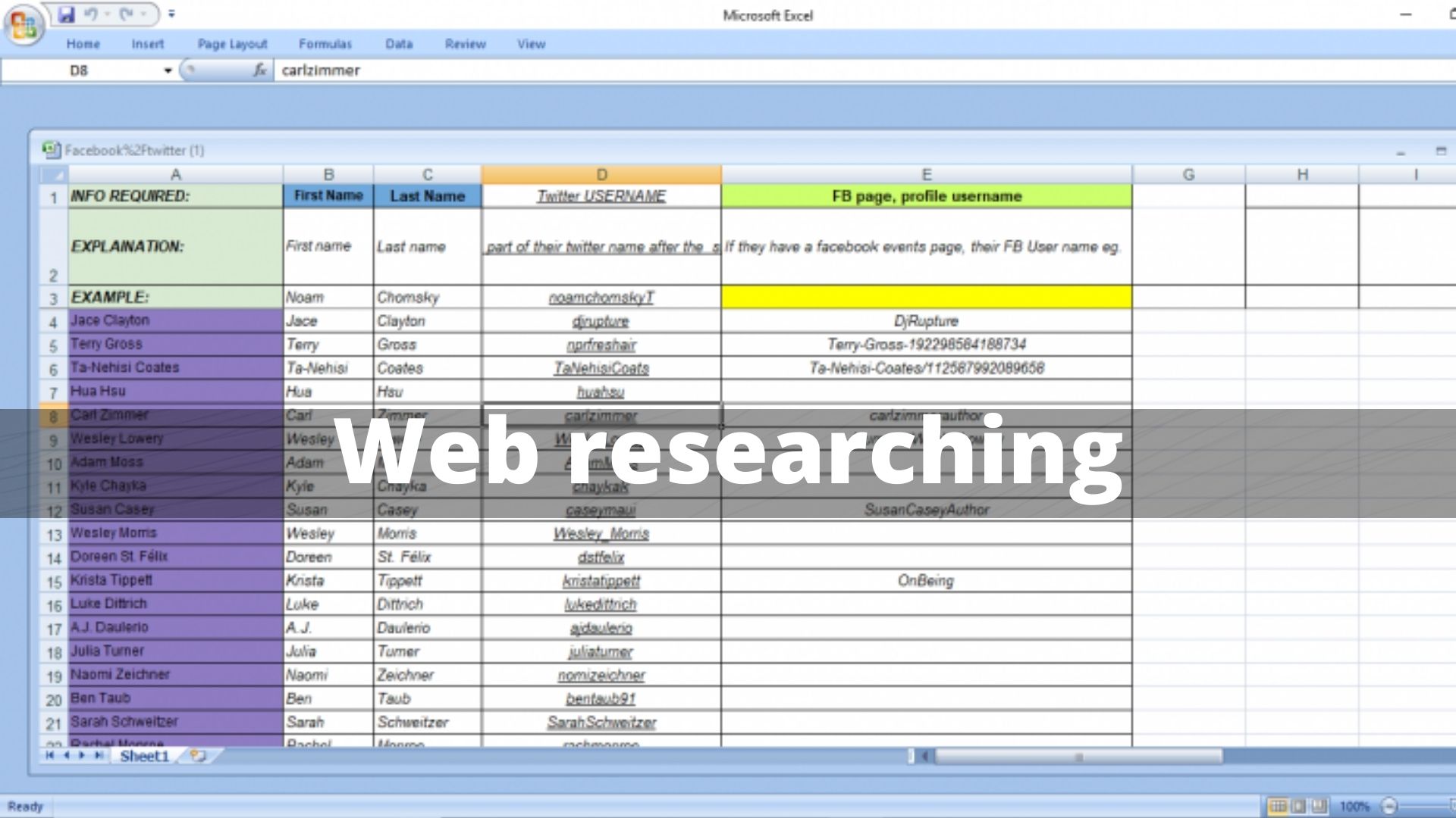 I will do any type of data entry, web scraping, data...