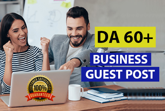 I will submit a business guest post on high quality w...
