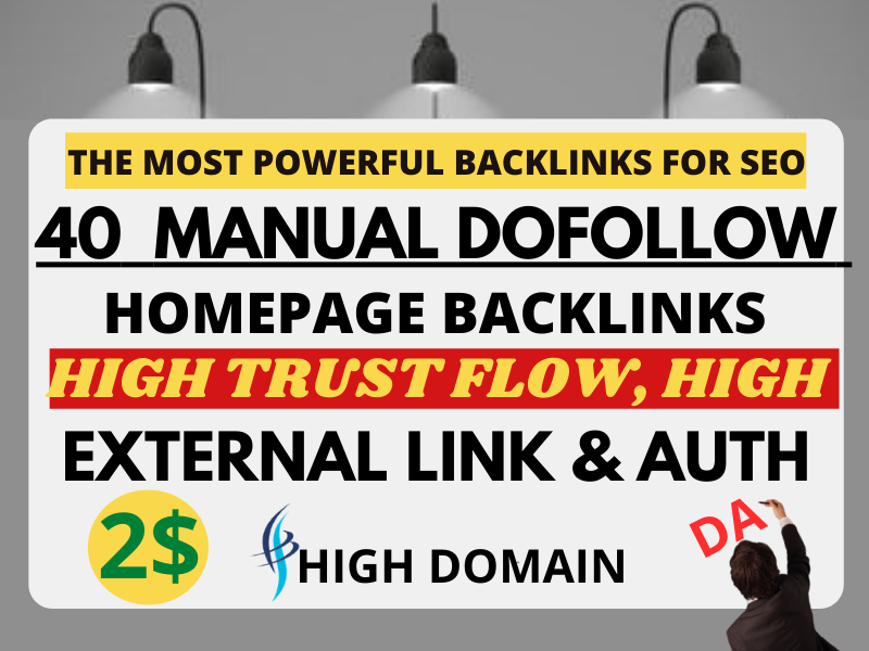 I will Create 30 +10free High Quality Do-follow manua...