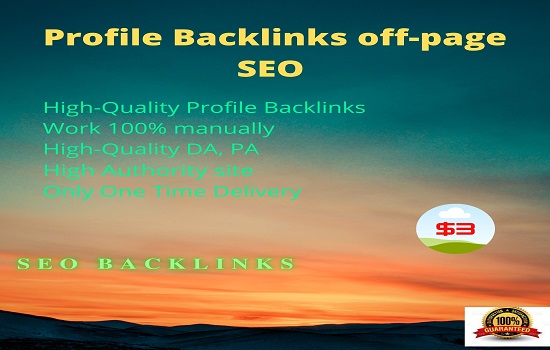 I will create 70 high-quality backlinks SEO from high...