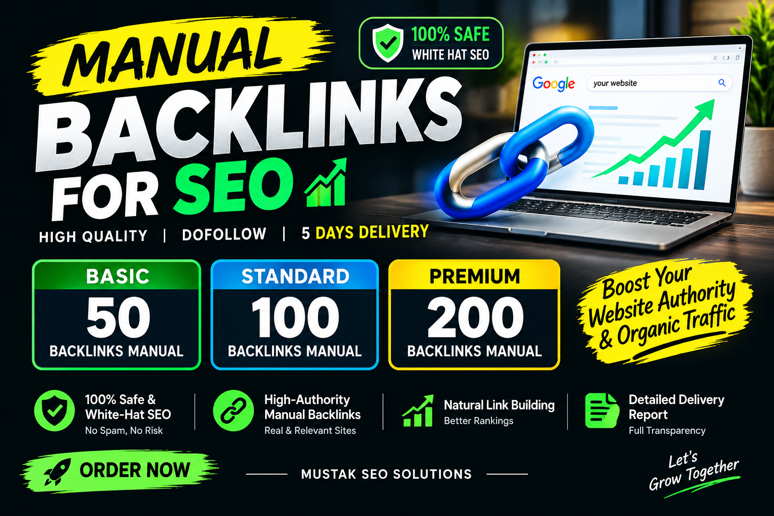 200 High Quality Manual Dofollow Backlinks For SEO
