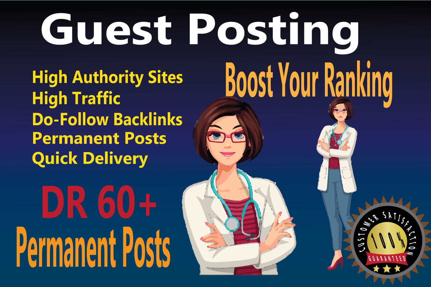 I will Publish your Guest Posting on high da 80 googl...