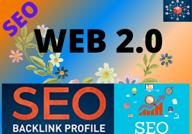 50 WEB 2.0 High Authority Permanent Contextual Backli...
