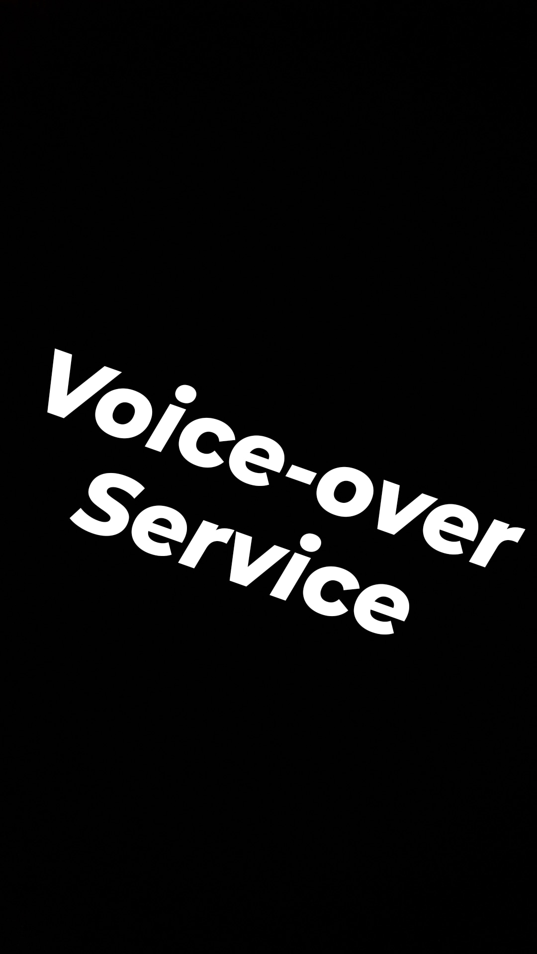 Hey I can read you texts with my voice professionaly ...